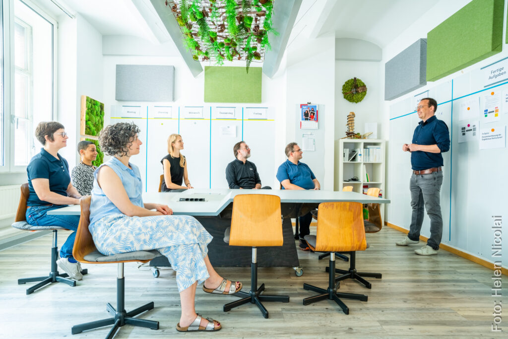 Workshopsituation im TUECHTIG